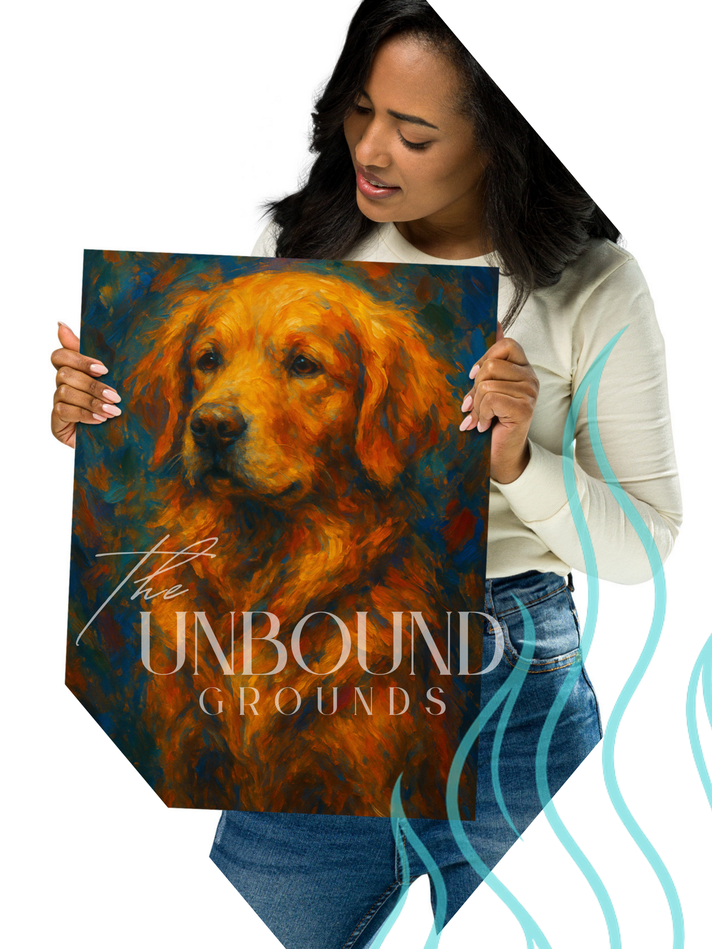 Golden - Matte Poster Print