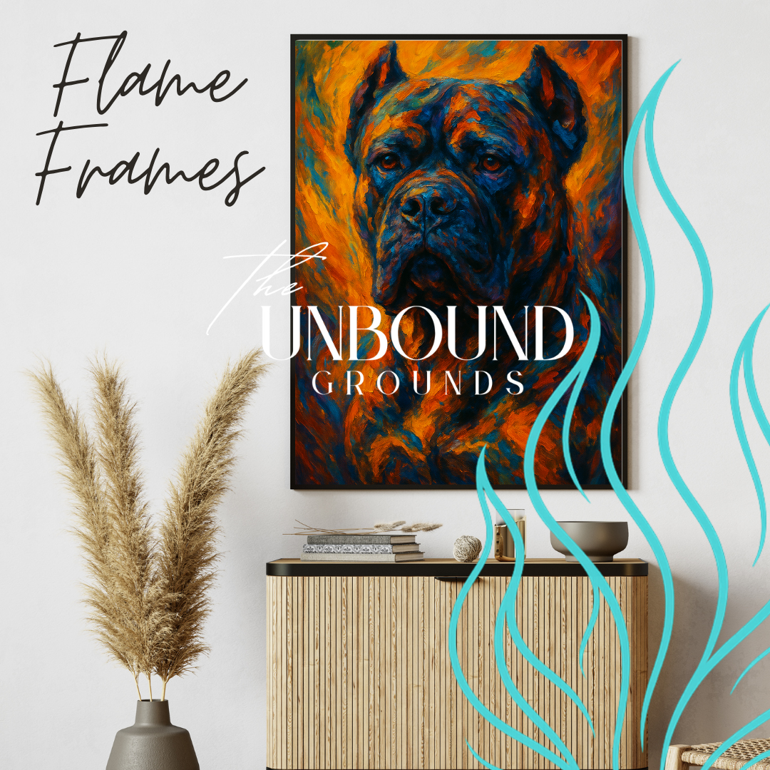 Brindle Cane Corso – Framed Wall Art