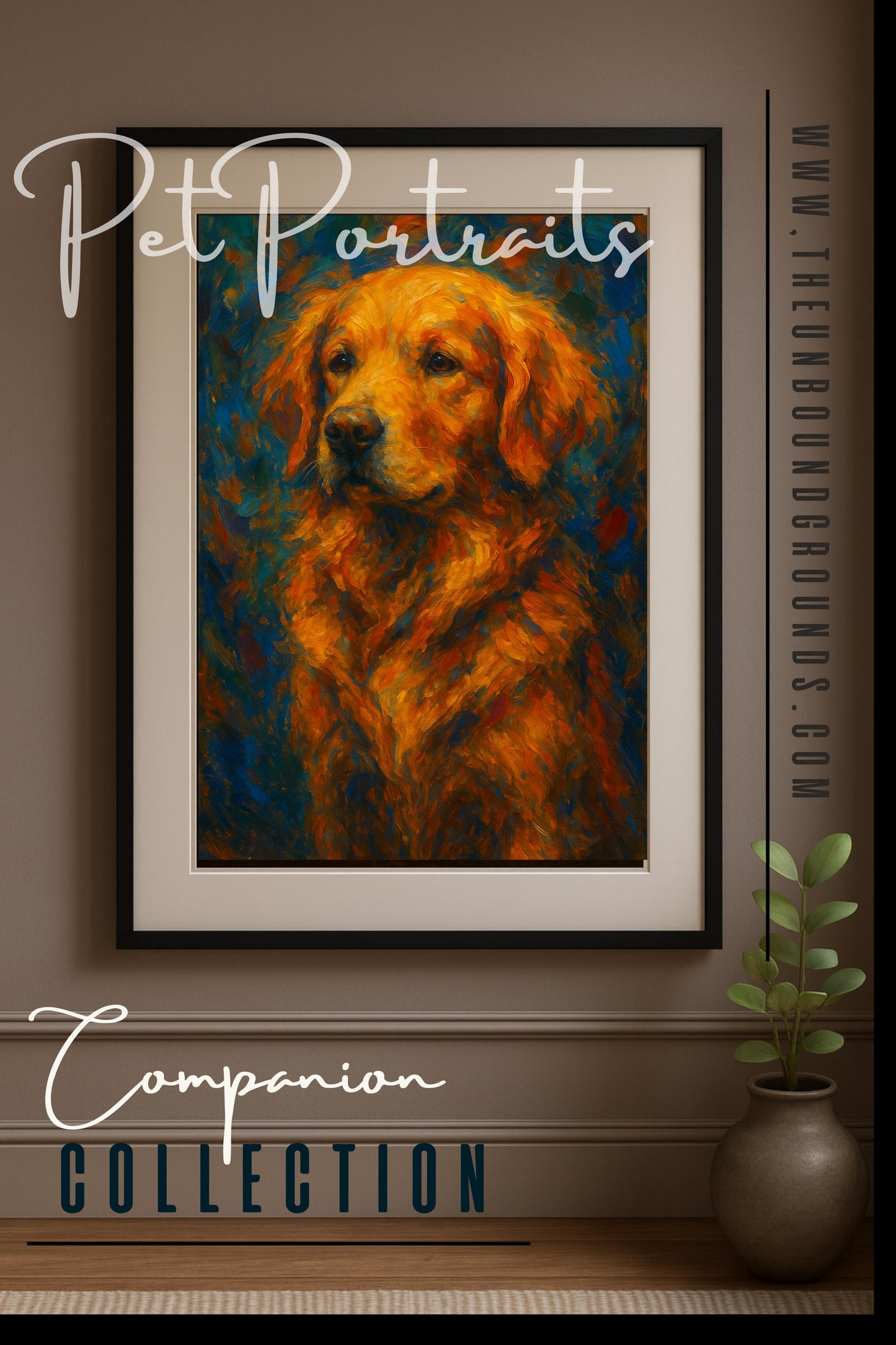 Golden - Matte Poster Print