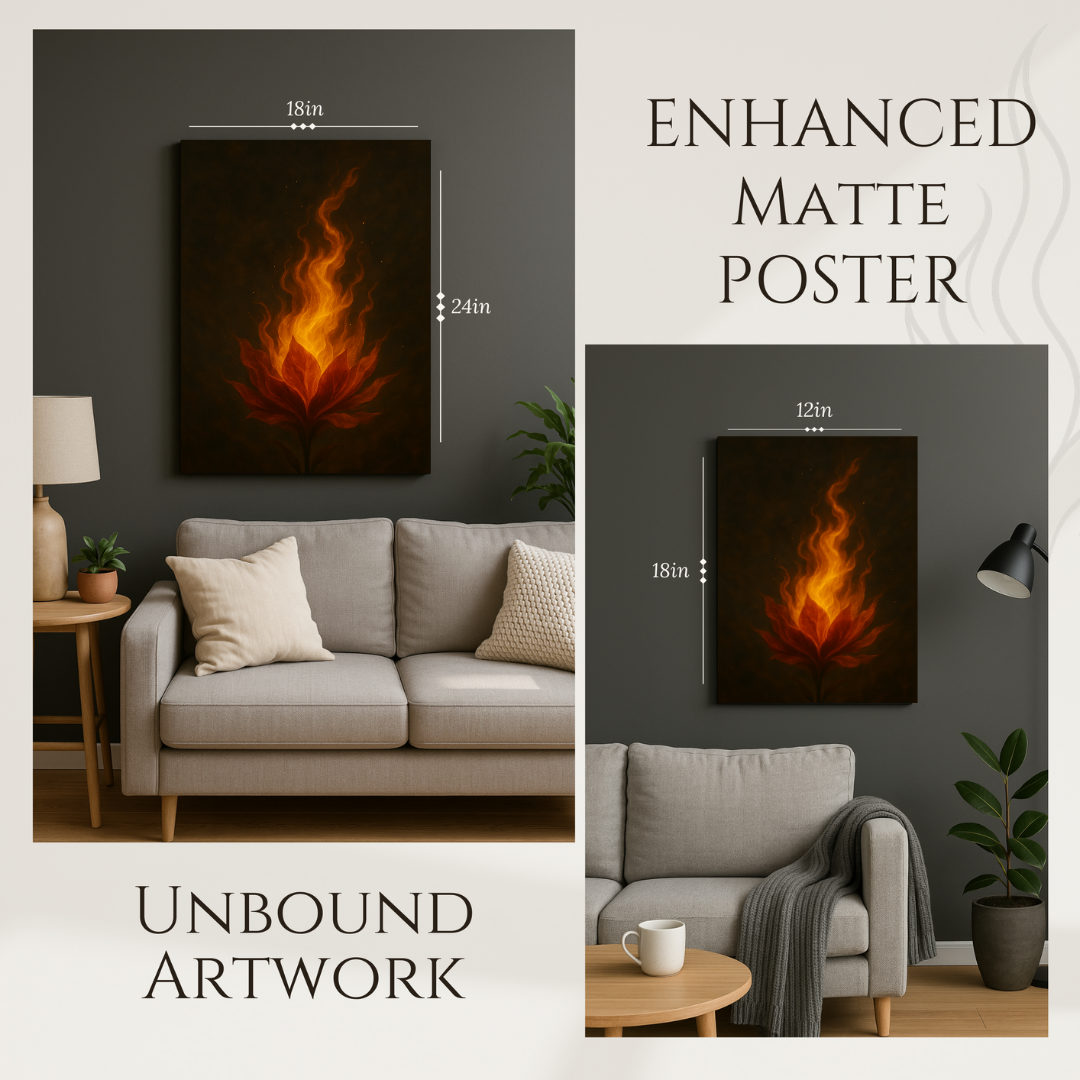Burn Beautifully Wall Art