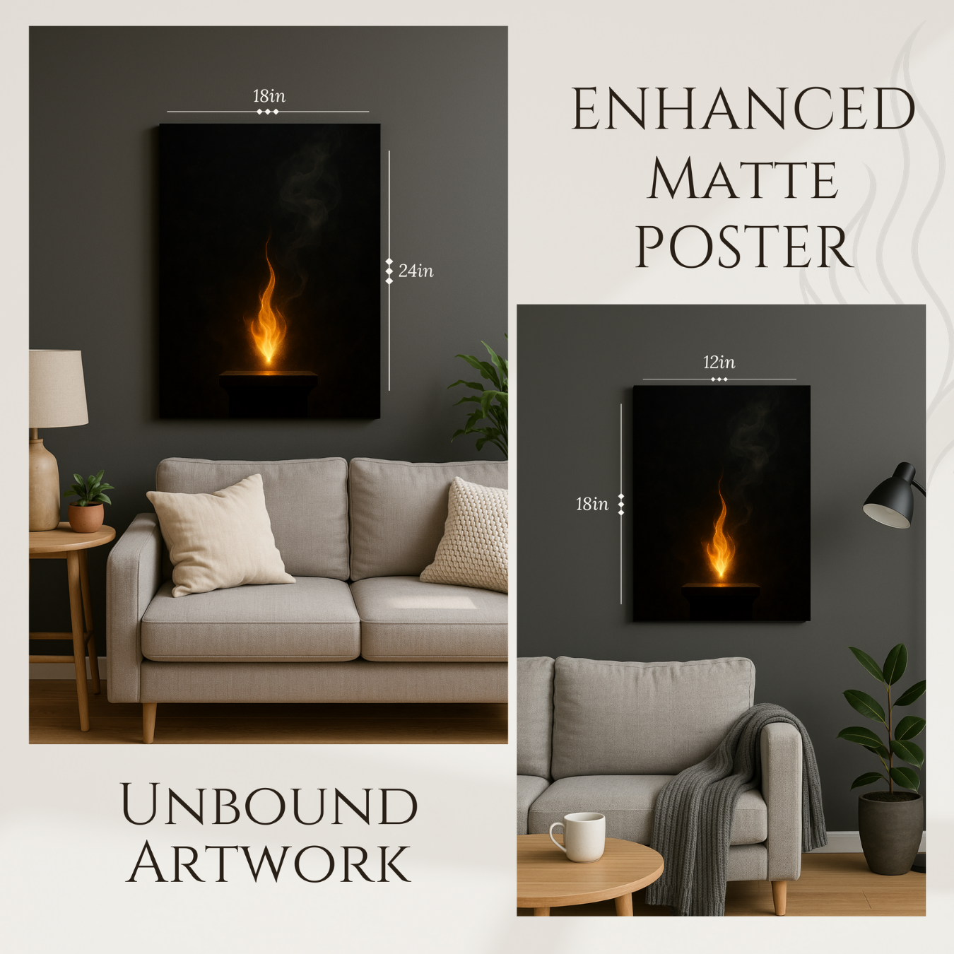 Keeper’s Flame Wall Art