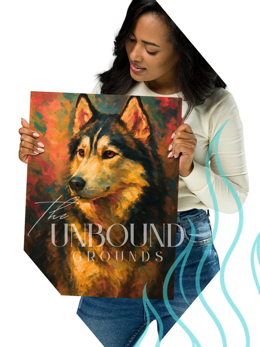 Husky - Matte Poster Print