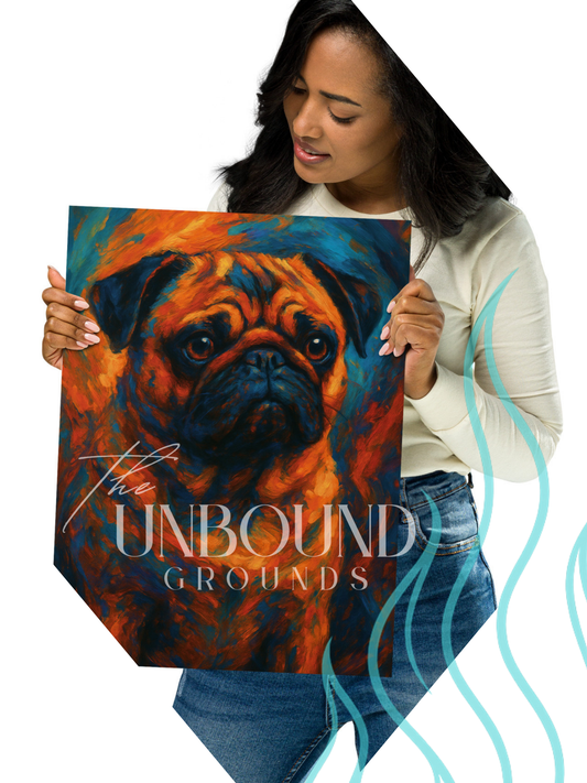 Pug - Matte Poster Print