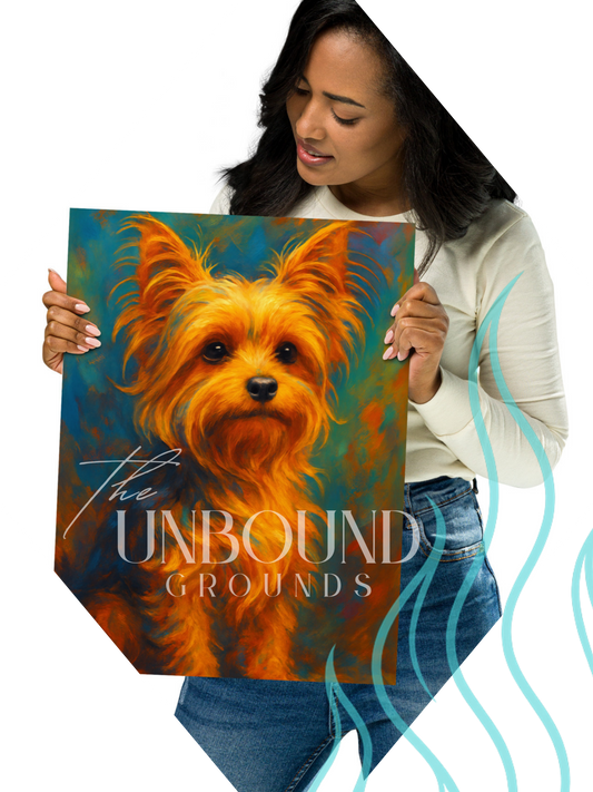 Yorkie - Matte Poster Print