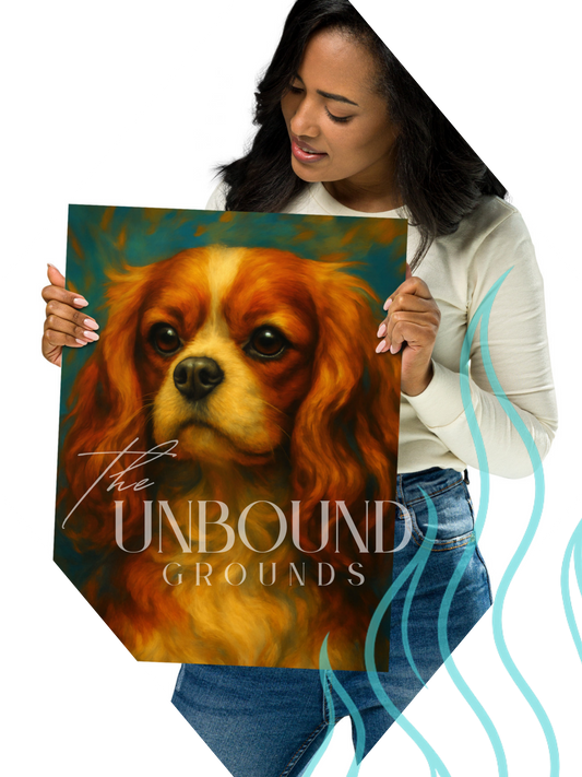King Charles - Matte Poster Print