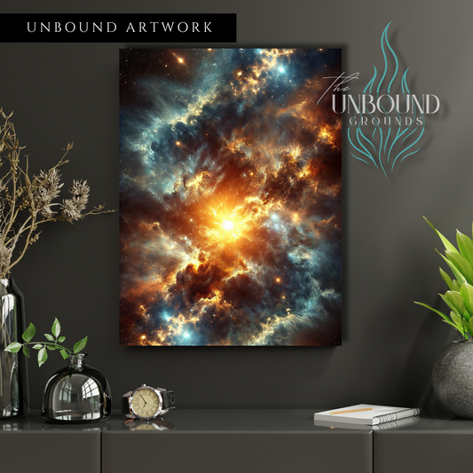 Cosmic Burn- Wall Art