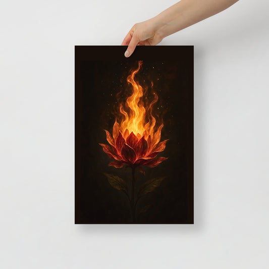 Burn Beautifully Wall Art