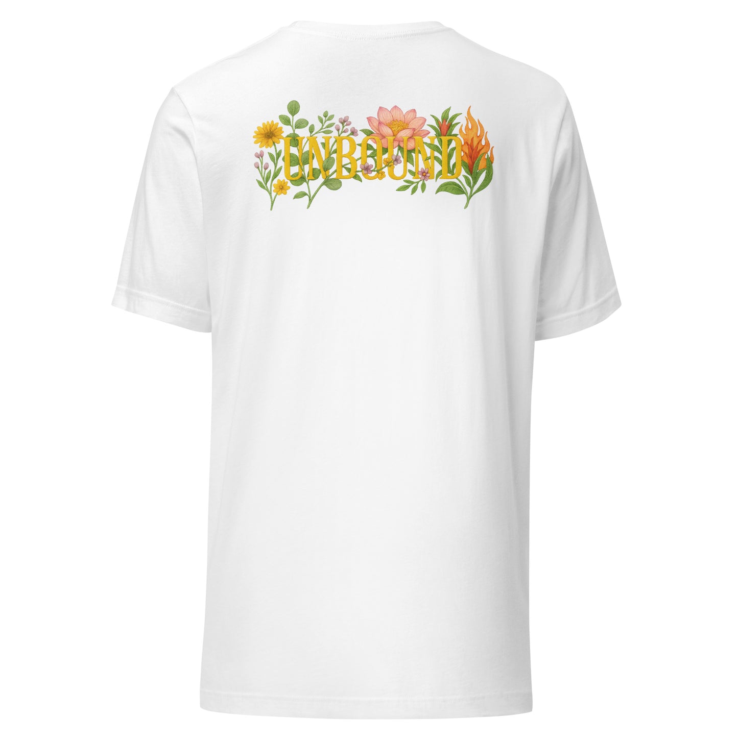 Vine Framed Unbound Floral Tee